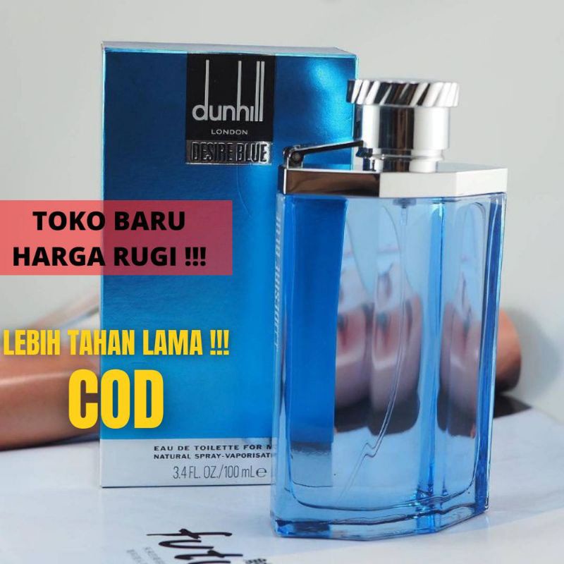 (COD)PARFUM DUNHILL DESIRE BLUE PARFUM PRIA ORIGINAL SINGAPORE