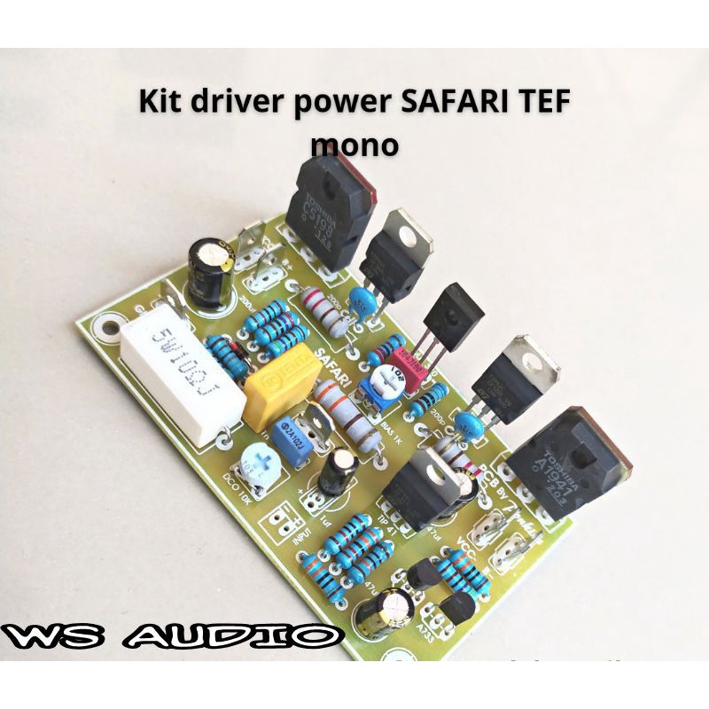 Kit driver safari spesialis middle super clarity