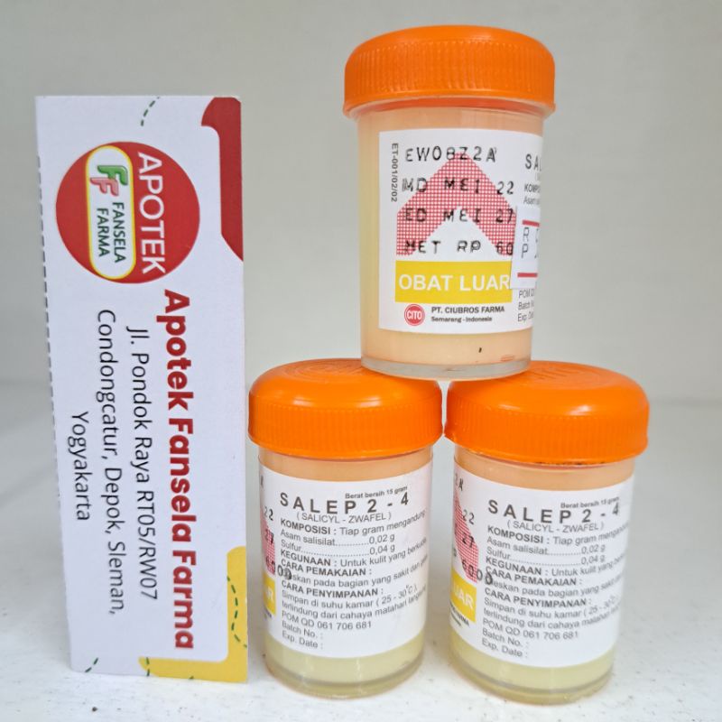 Salep 2-4 kudis Scabies Gatal Tungau Salep 24 kutu kasur