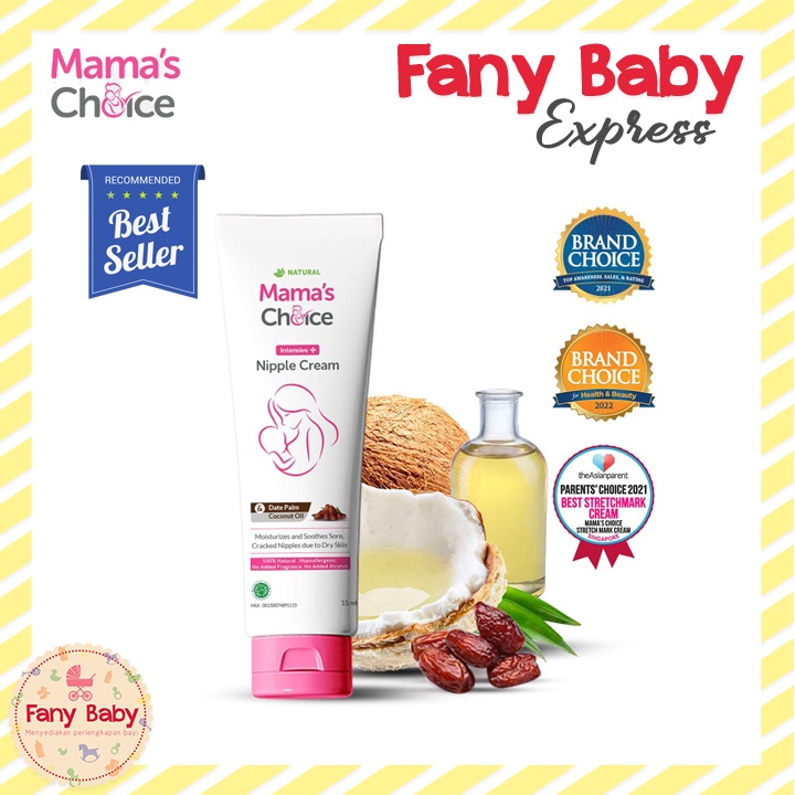 MAMAS CHOICE INTENSIVE NIPPLE CREAM 15GR