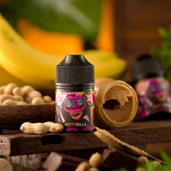 LIQUID 60ML NUTTYRILLA PEANUT BUTTER CHOCOLATE BANANA