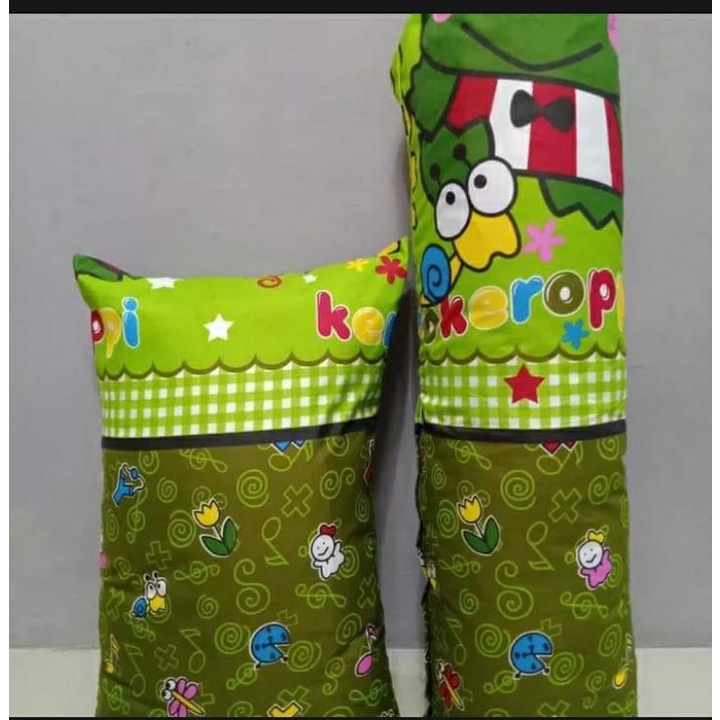 Sarung bantal guling motif karakter bahan premium tidak luntur