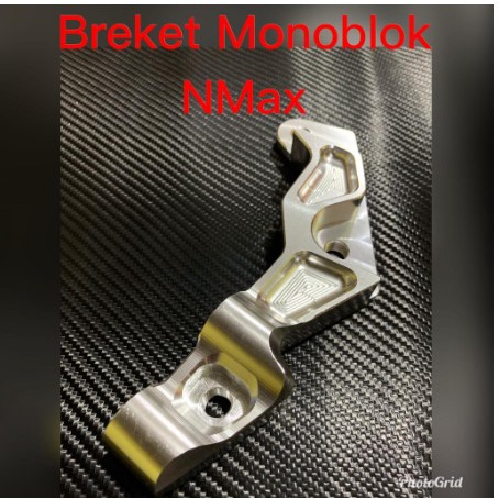 dudukan breket MONOBLOK 4 P/4 PISTON r Monoblok Mio Beat Scoopy Vario125 Nouvo Vixion MX  dan lainya