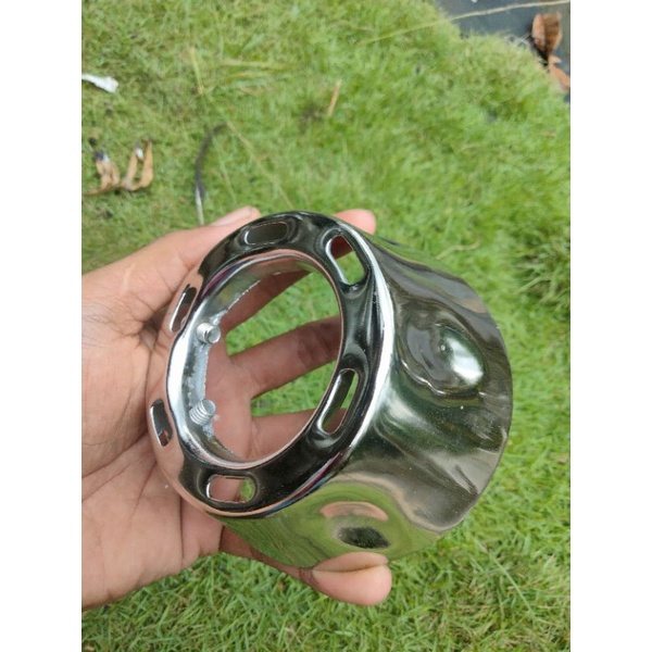 End Cup Endcup endmuffler Mio beat Vario Corong Knalpot Moncong knalpot copy CMS TZM Chrome krum