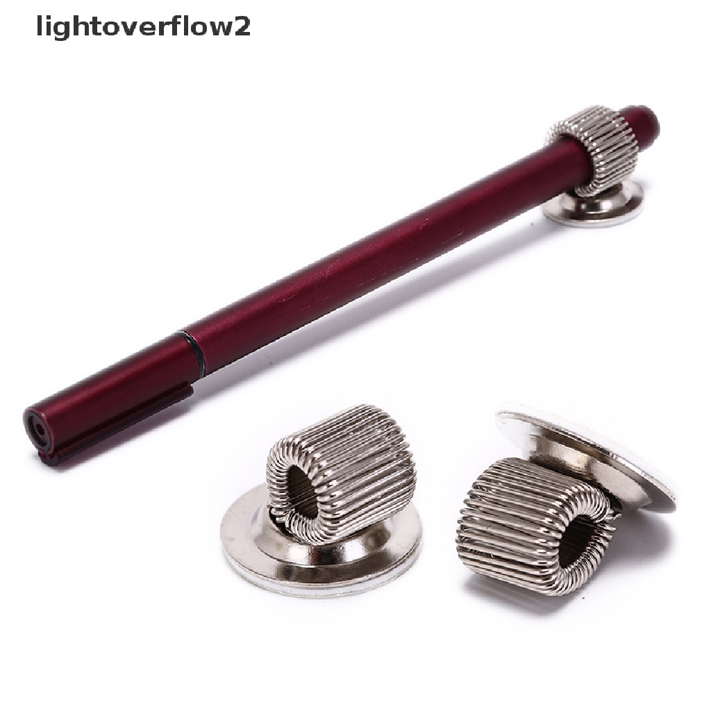 (lightoverflow2) Holder Pulpen Bahan metal Dengan Klip Saku Untuk Seragam Dokter / Perawat