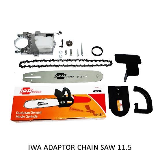 Adaptor Gerinda 4&quot; Chainsaw Gergaji Listrik Chain Saw Potong Kayu