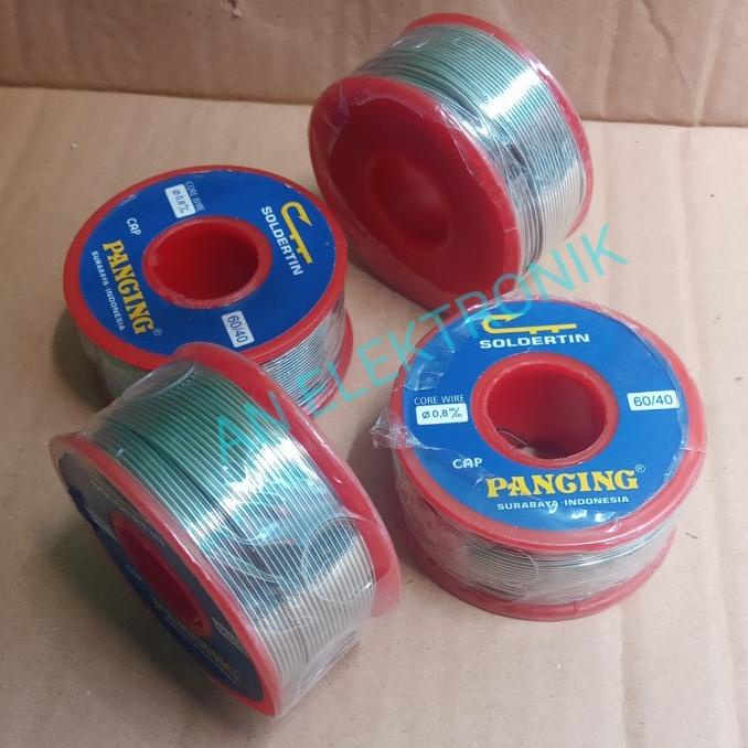 Timah Solder Cap Pancing 0.8mm 60/40 Roll Besar