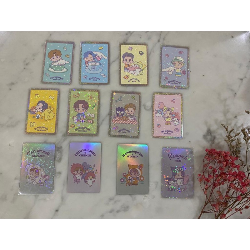 [Ready Stock] STC Special Trading Card Sanrio A Ver & B Ver NCT PC Winwin Chenle Ten Xiaojun Jeno Su