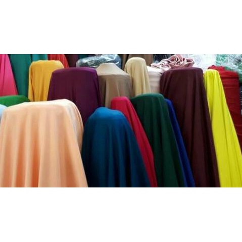 Promo Sale Kain PREMIUM. Bahan Scuba. Kain Scuba TEBAL. Kain Scuba Polos Meteran Import