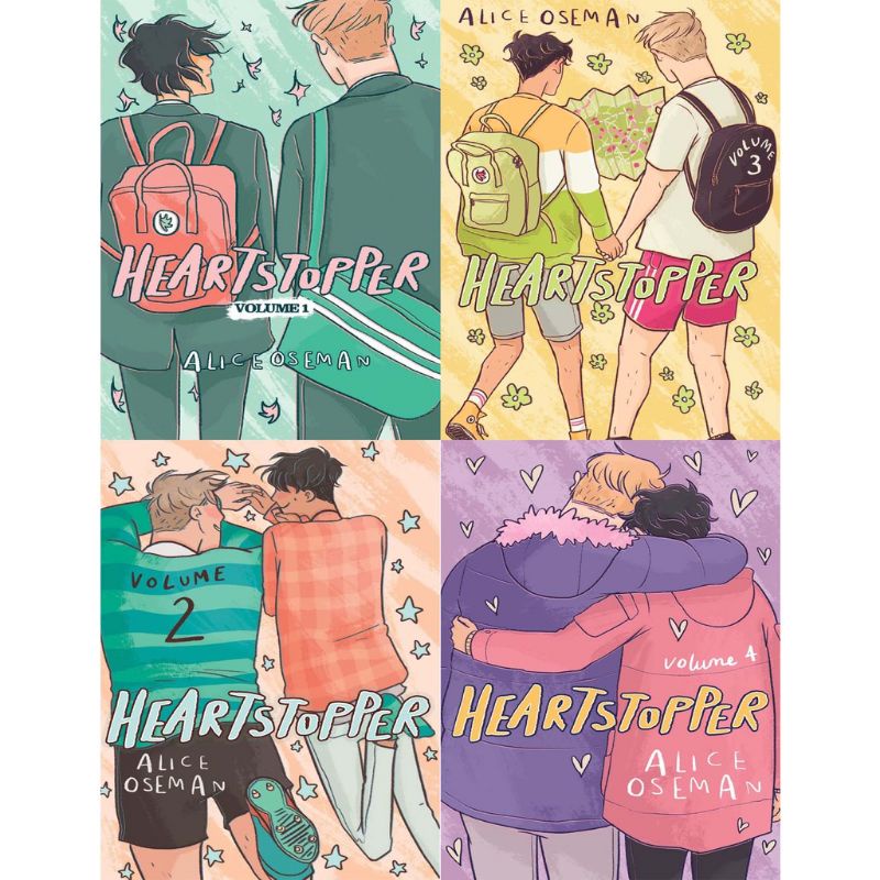 

Heartstopper Novel Karya Alice Oseman Series 2 3 4 Bekas