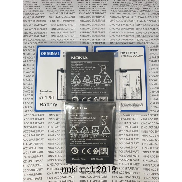 BATERAI NOKIA C1 2020 TA-1165 NOKIA C1 ANDROID