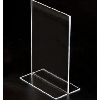 Acrylic Brochure Stand Display Akrilik Tempat Kertas Brosur Ukuran A5
