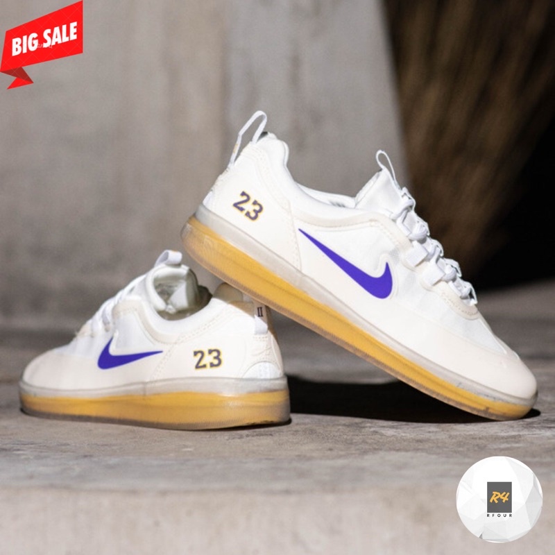 NIKE SB NJYAH FREE 2 LAKERS REBORN JAMES 100% ORIGINAL BNWB | SEPATU NIKE ORIGINAL