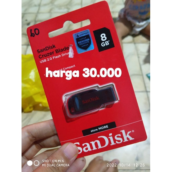 FLASHDISK SANDISK 8gb
