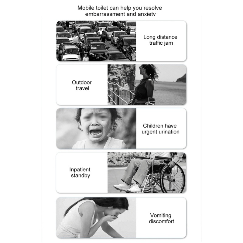 Zzz 4pcs Kantong Urin 700ml Sekali Pakai Untuk Travel