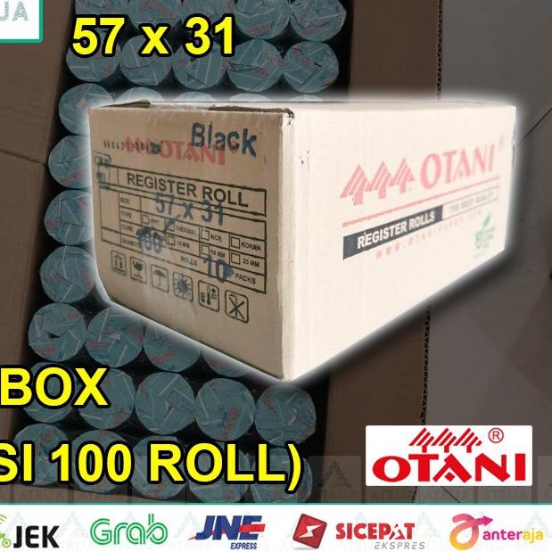 

Special향 1 BOX Thermal Paper Roll OTANI 57x31 57x30 58x30 Coreless. Kertas Thermal Kertas Struk Kasir ~