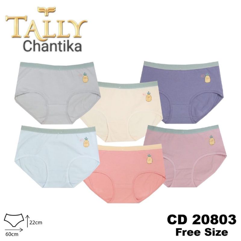 TALLY Celana dalam wanita katun Strech 20803 Free fit to L- XL