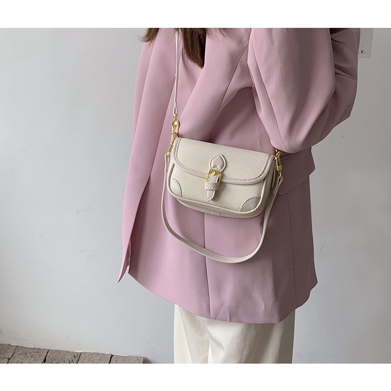 Tas Selempang Kulit Wanita Tas Cewek Kecil Bahu Sling Bag JS2 8564