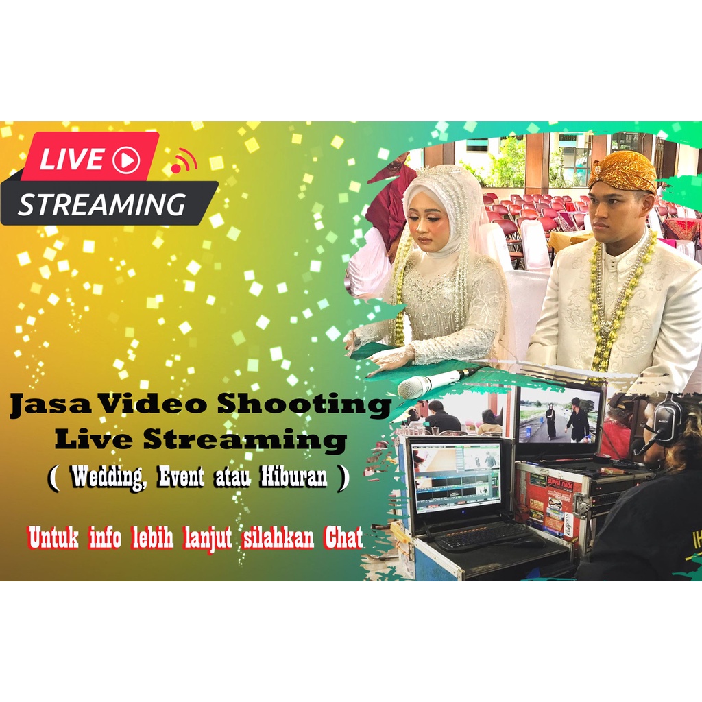 JASA VIDEO SHOOTING LIVE STREAMING