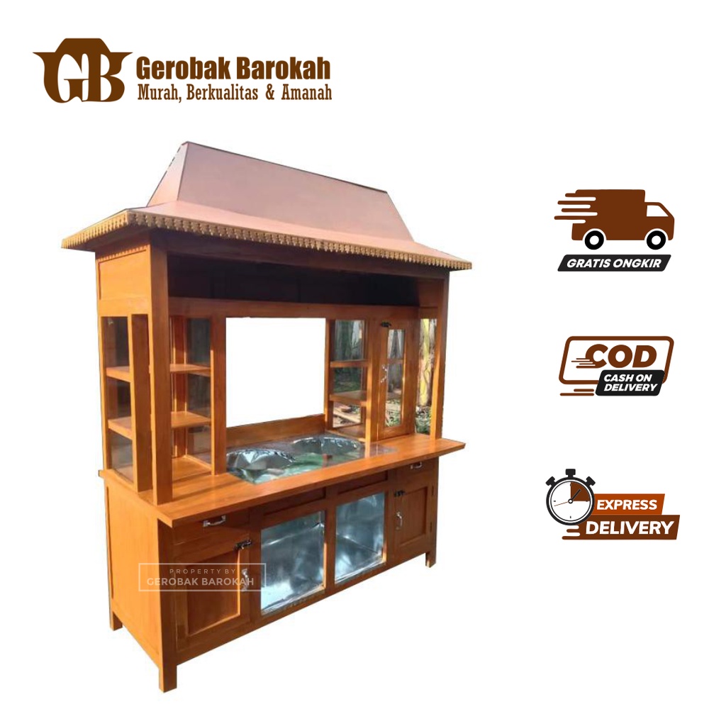 Gerobak mie ayam bakso / rombong mie ayam bakso / gerobak mie ayam bakso terlaris