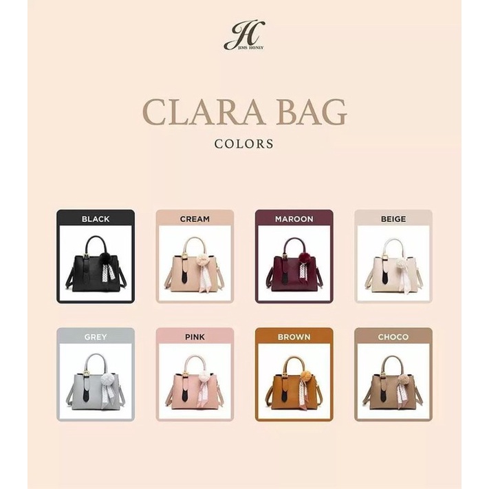 CLARA BAG JIMSHONEY/tas besar/tas kantor/tas formal