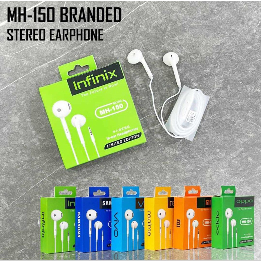Handsfree Headset MH-150 Stereo earphone super Bass