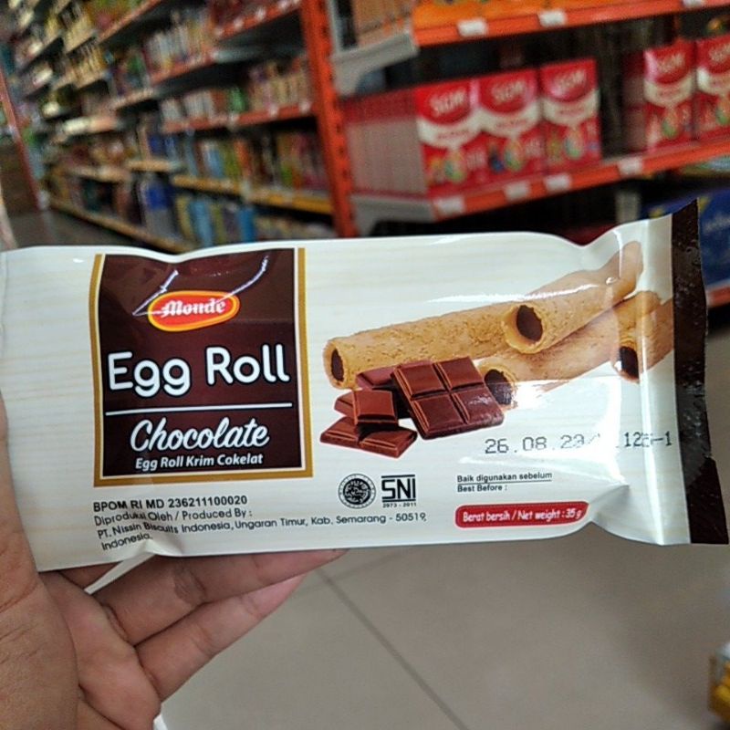 

Monde Egg Roll Chocolate