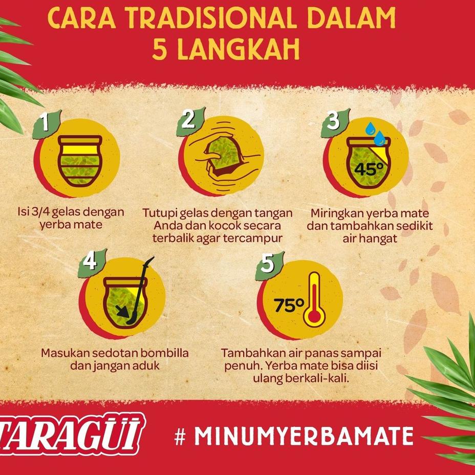 

ARTKk9K4--Taragui Yerba Mate Original with stems 500g | Teh Botanikal Argentina