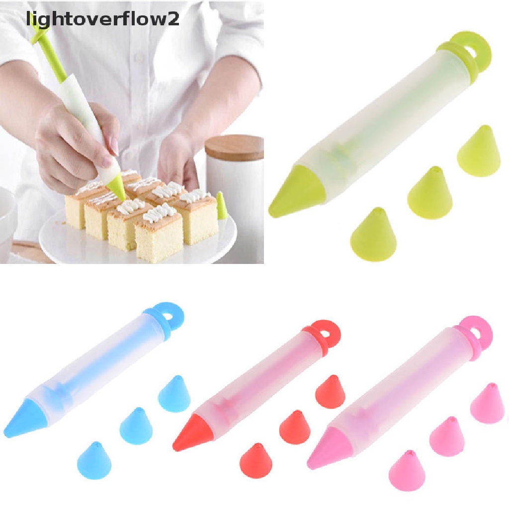 (lightoverflow2) Pen Icing Piping Bahan Silikon Untuk Dekorasi Kue  (ID) Buku Novel Dewasa Dalam Bahasa Mandarin