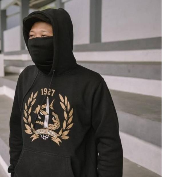 JAKET HOODIE PERSEBAYA SURABAYA GREEN FORCE GOLD SWEATER BONEK BONITA