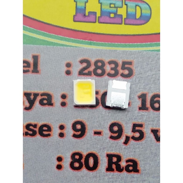 50 pcs SMD LED 2835 9V