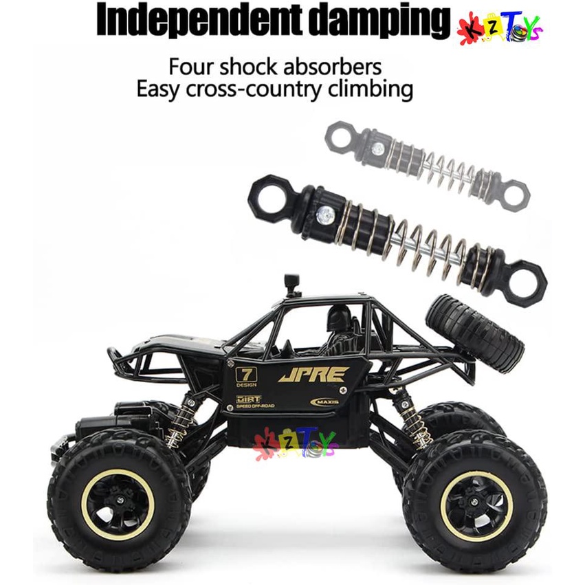 Rock Crawler 1:16 4WD Remote Control 6141 Offroad Truck Mainan Mobil Remote Kontrol  Monster 1:18