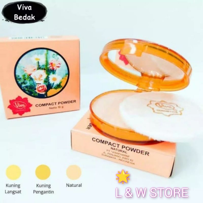 VIVA Compact Powder Standard Classic Bedak Padat 19gr