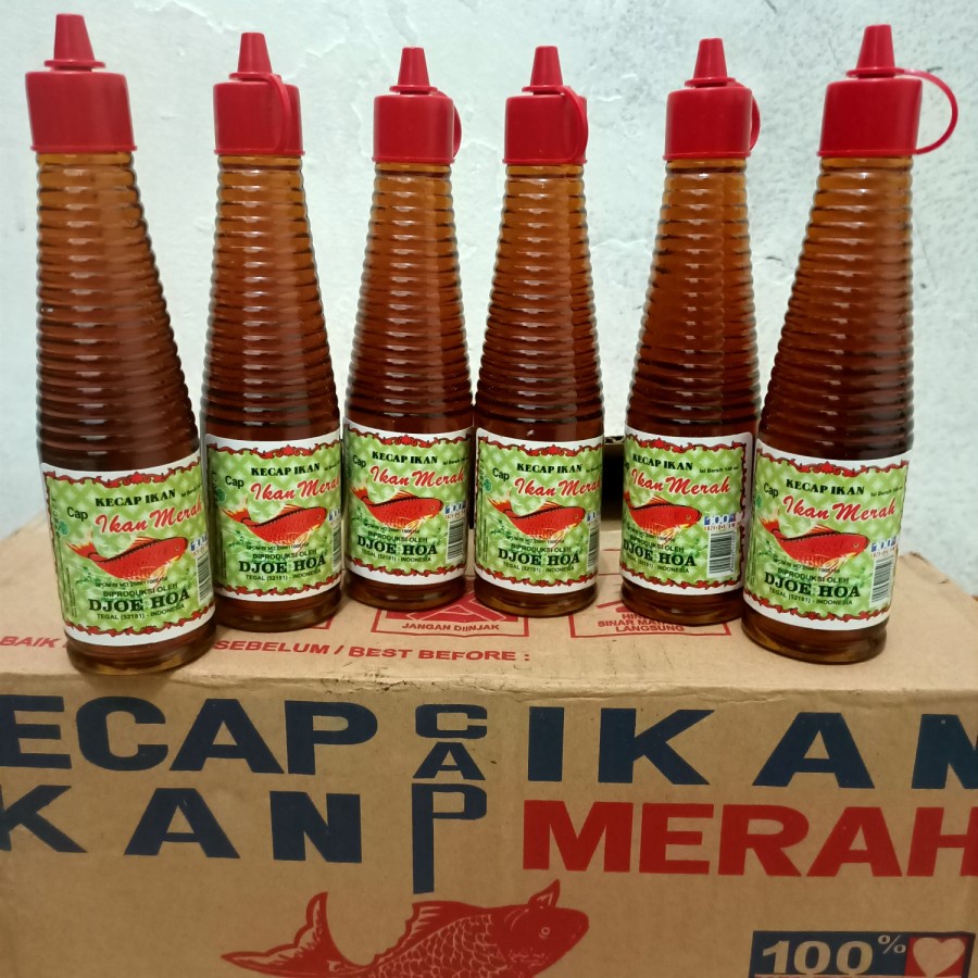 Djoe Hoa Kecap Ikan Cap Ikan Merah 140ml