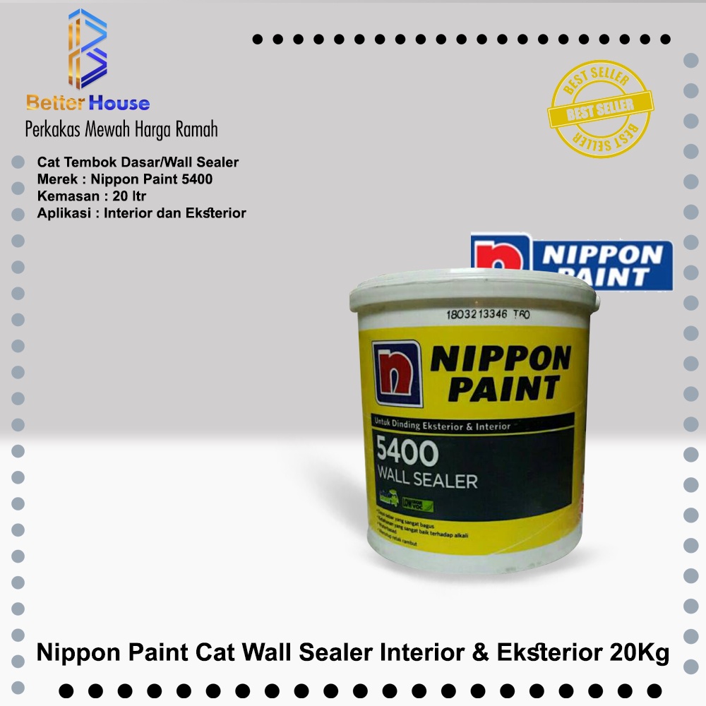 Jual Nippon Paint Cat Wall Sealer Eksterior Interior Sealer