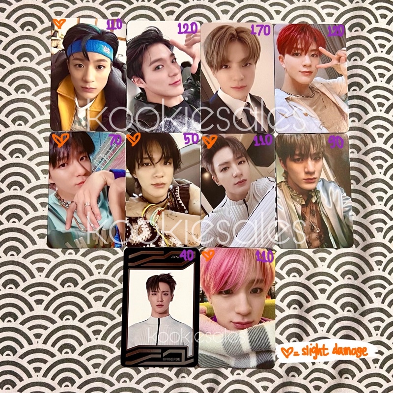 Photocard PC Jeno Album NCT Dream My First and Last MFAL Empathy Reality Kihno Reload NCT 2020 Reson