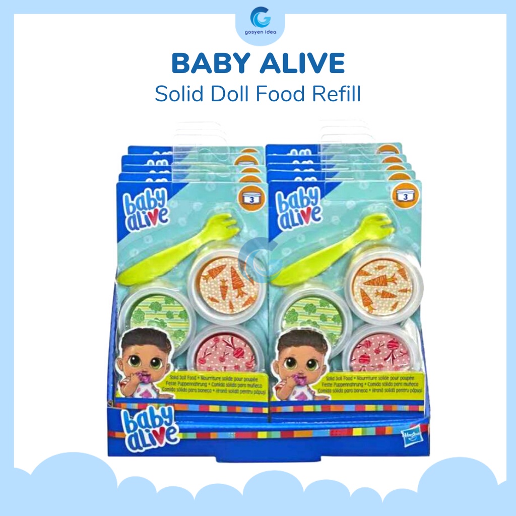 Baby Alive Solid Doll Food Refill