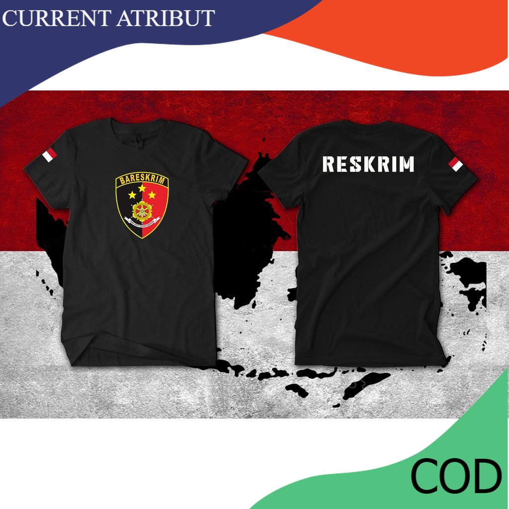 KAOS RESKRIM POLRI TERBARU - CURRENT ATRIBUT