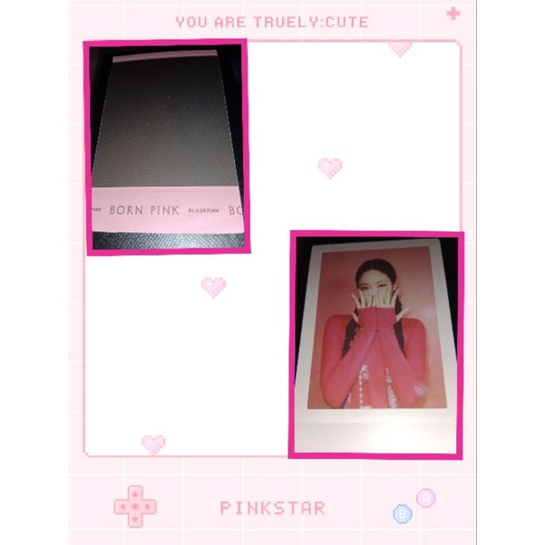 JENNIE PHOTOCARD/POLAROID