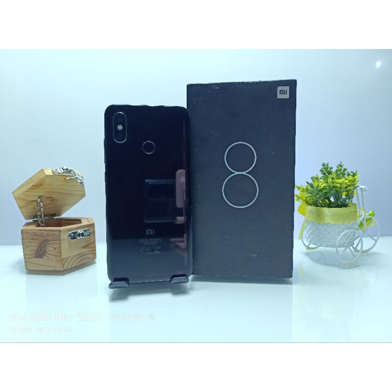 Xiaomi Mi 8 RAM 6/128 SECOND RAM 6 GB MEMORI INTERNAL 128GB HP BEKAS