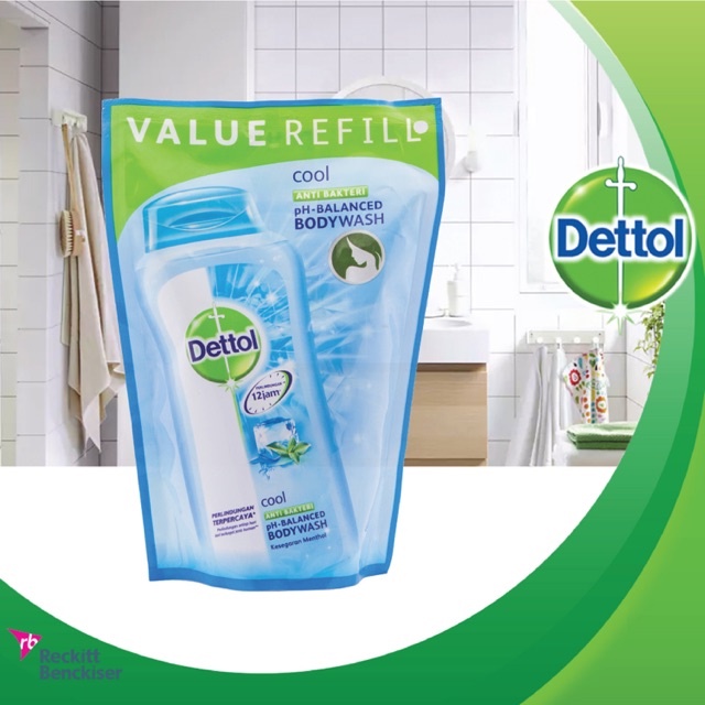 Dettol Body Wash 200ml Refill | Sabun Mandi Cair