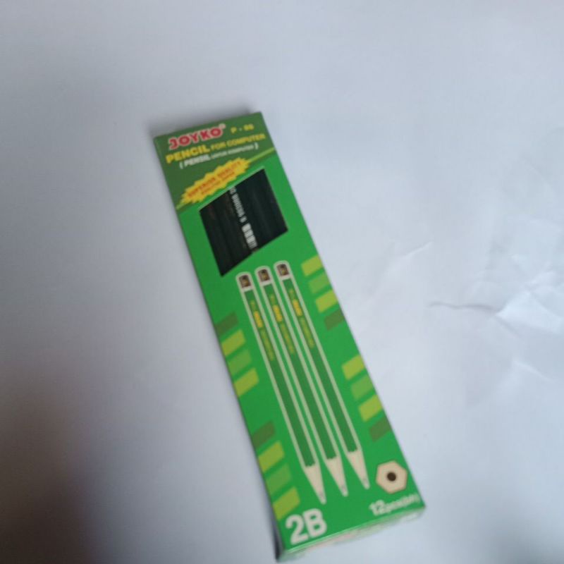 

Pensil 2B JOYKO P-88 Hijau (12 pcs)