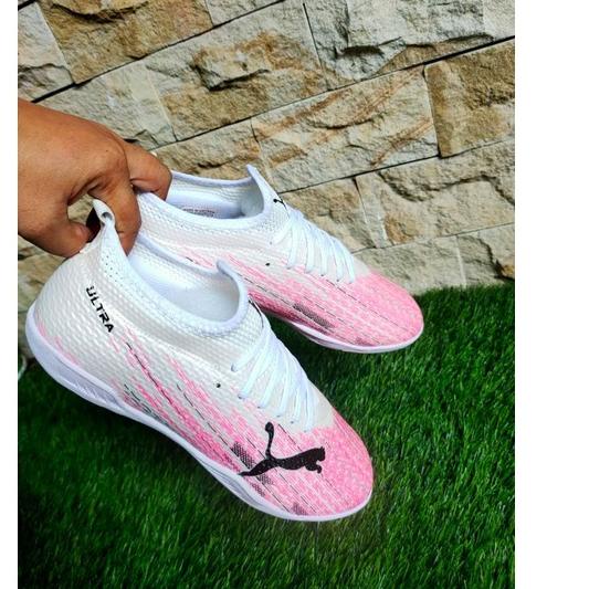 SALESepatu futsal puma ultra pink hight quality grade ori / sepatu futsal puma / sepatu olahraga / b