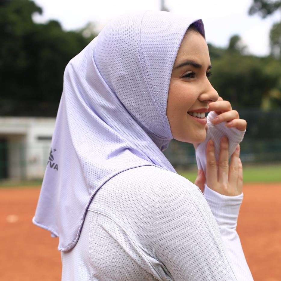 Limited옷 MIVVA+ Short Hijab Sport HIjab Olahraga