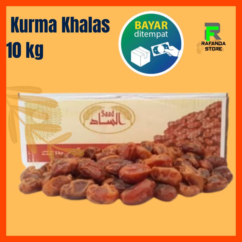 

Kurma Khalas Saad 10 Kg Exp Terbaru / Kurma Khalas HC / Kurma Khalas 10Kg / 10 Kg Pekanbaru exp 2026