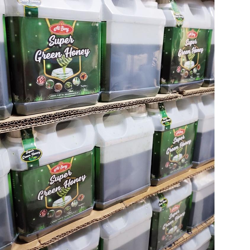 

Ready Stock ♗ Madu Super Green Honey Asli Nett 1 kg ( Herbal Anti Kangker & Masalah Lambung/Gerd )''