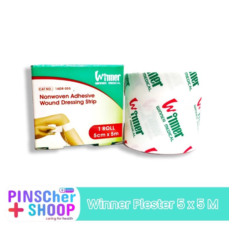 Winner Wound Adhesive 5cm X 5m Plester Penutup Luka