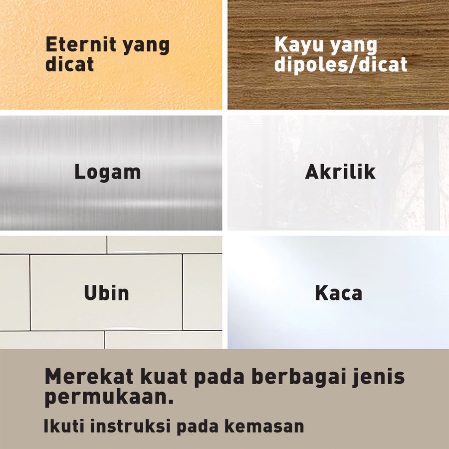 Ktmstore 3M SCOTCH STRONG Perekat Isolasi Indoor Mounting Tape 25mmX 4m 110-M25