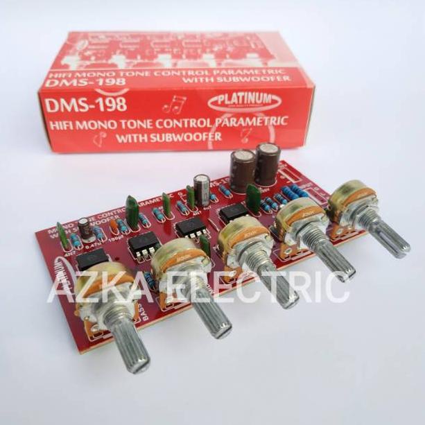 Kit Parametrik Subwoofer Mono Tone Control DMS 198 ◦ KPL.22Oc22d