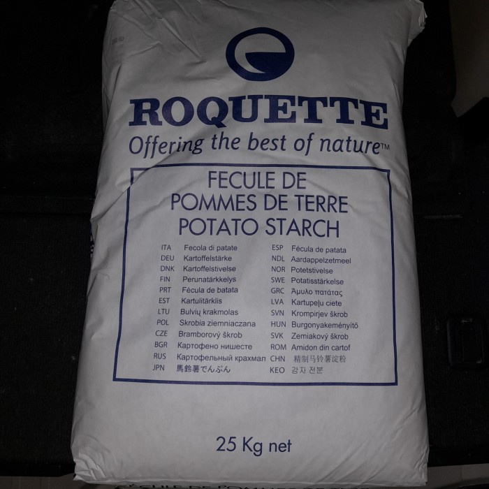 

Tepung Kentang Tepung Flour Potato Starch 25Kg Roquette